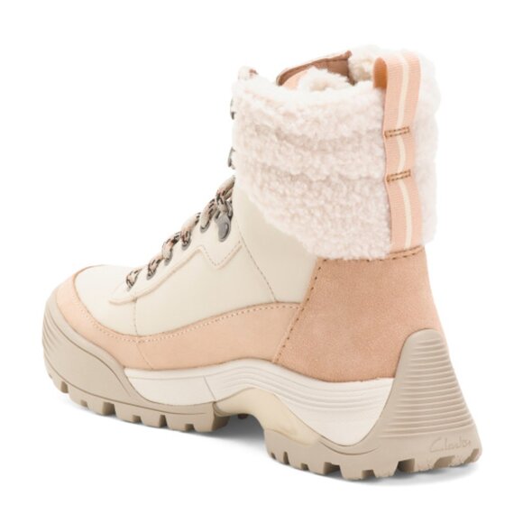 CLARKS Leather Atl Hike Top Gore Tex Comfort Boots - Picture 2 of 3